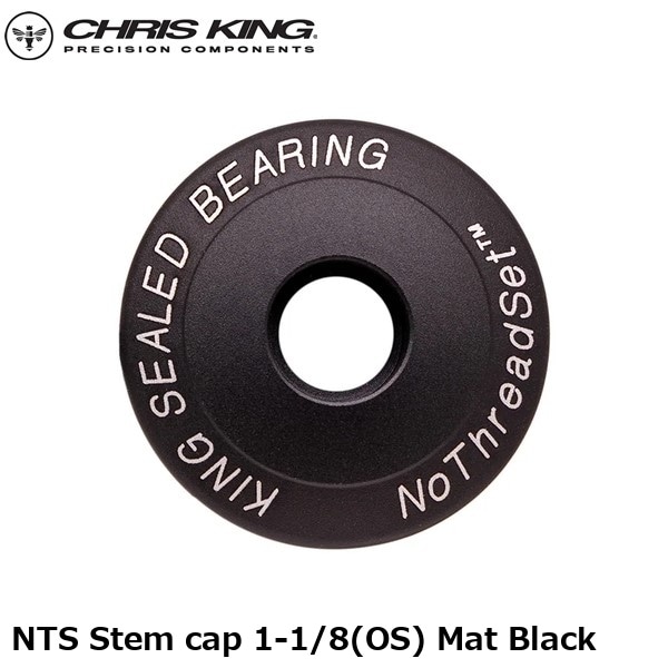 CHRISKING クリスキング NTS Stem cap 1-1/8(OS) Mat Black