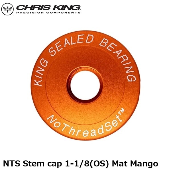 CHRISKING クリスキング NTS Stem cap 1-1/8(OS) Mat Mango