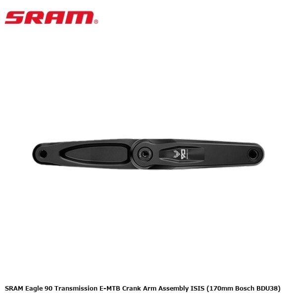 SRAM スラム SRAM Eagle 90 Transmission E-MTB Crank Arm Assembly ISIS (170mm Bosch BDU38)