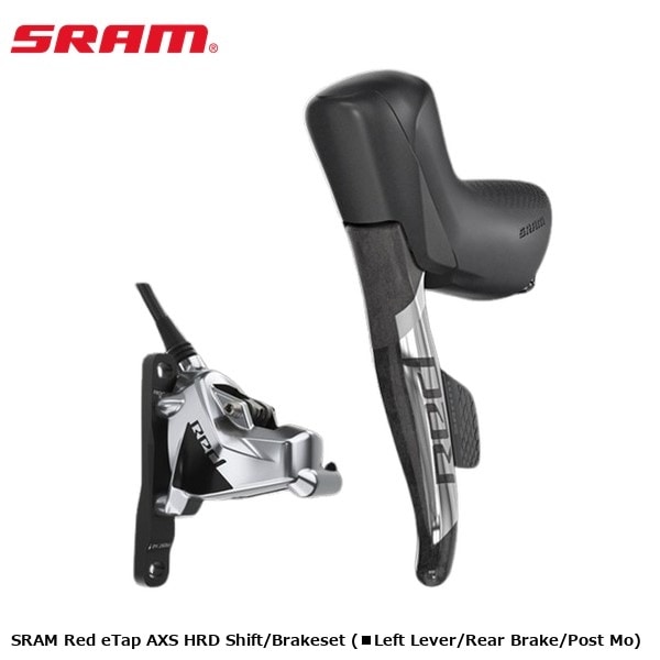 SRAM スラム SRAM Red eTap AXS HRD Shift/Brakeset (■Left Lever/Rear Brake/Post Mo)