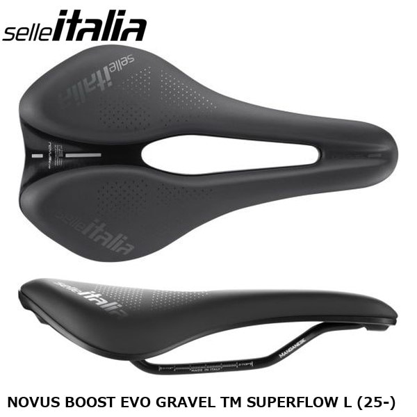 selleITALIA セライタリア NOVUS BOOST EVO GRAVEL TM SUPERFLOW L (25-)