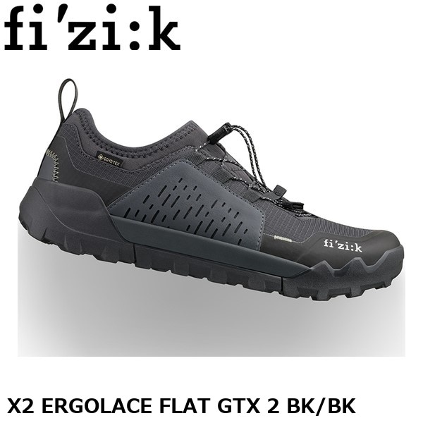 fizik フィジーク X2 ERGOLACE FLAT GTX 2 BK/BK