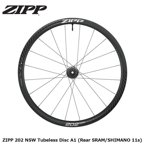 ZIPP ジップ ZIPP 202 NSW Tubeless Disc A1 (Rear SRAM/SHIMANO 11s)