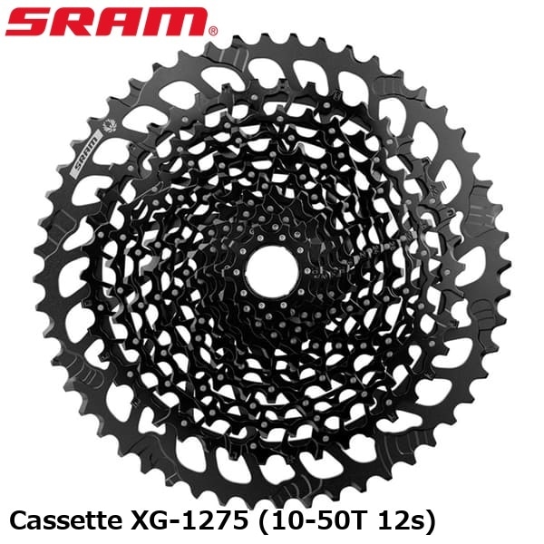 SRAM スラム Cassette XG-1275 (10-50T 12s)