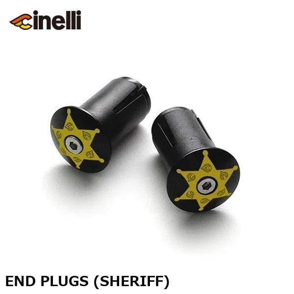 cinelli チネリ END PLUGS (SHERIFF)
