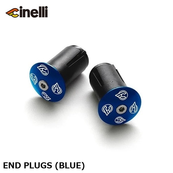 cinelli チネリ END PLUGS (BLUE)