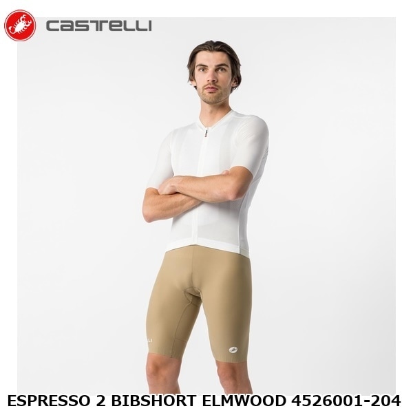 CASTELLI カステリ ESPRESSO 2 BIBSHORT ELMWOOD 4526001-204