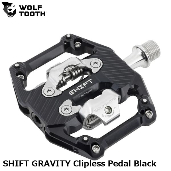 WOLF TOOTH ウルフトゥース SHIFT GRAVITY Clipless Pedal Black