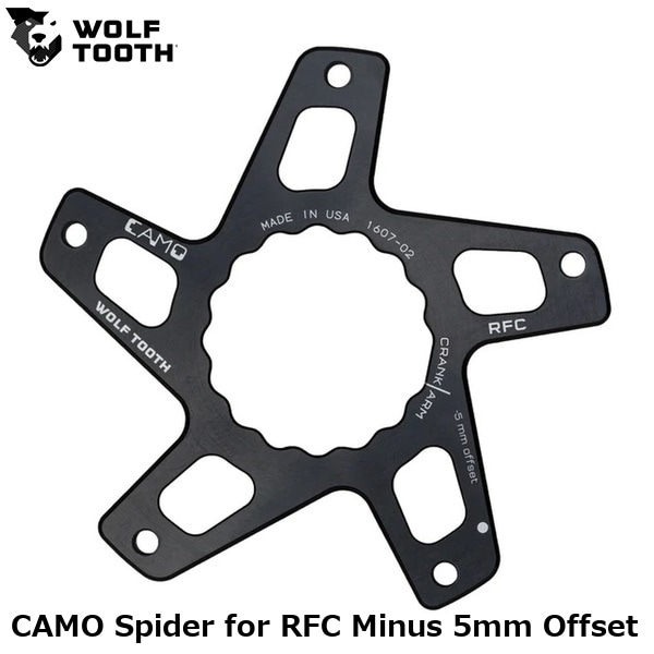 WOLF TOOTH ウルフトゥース CAMO Spider for RFC Minus 5mm Offset