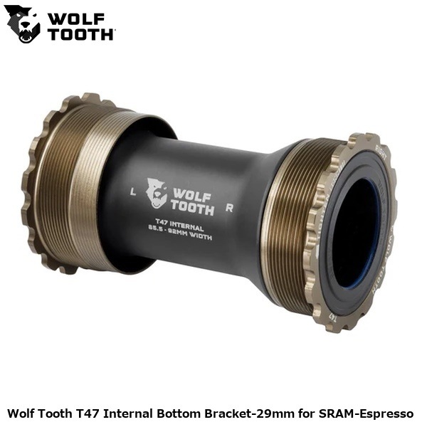 WOLF TOOTH ウルフトゥース Wolf Tooth T47 Internal Bottom Bracket-29mm for SRAM-Espresso