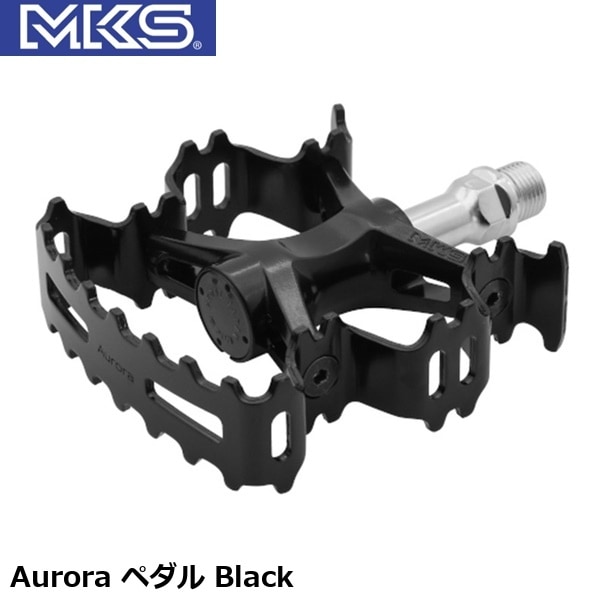 MKS ミカシマ 三ヶ島製作所 Aurora ペダル Black