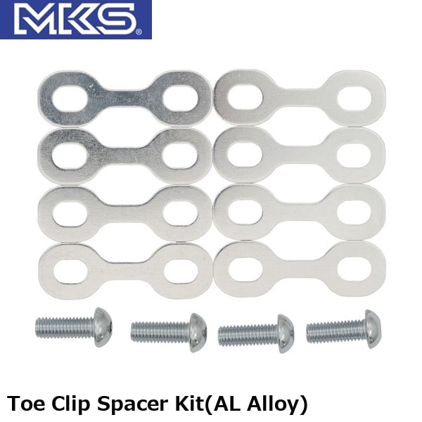 MKS ミカシマ 三ヶ島製作所 Toe Clip Spacer Kit(AL Alloy)