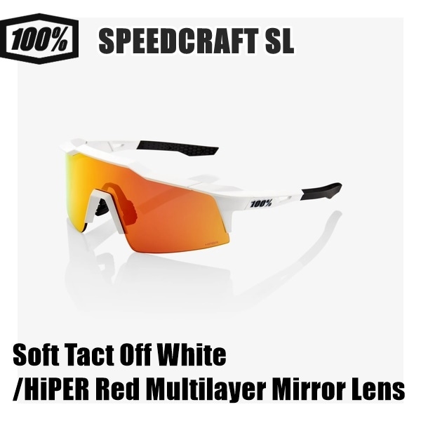 100% ワンハンドレッド SPEEDCRAFT SL-Soft Tact Off White/HiPER Red