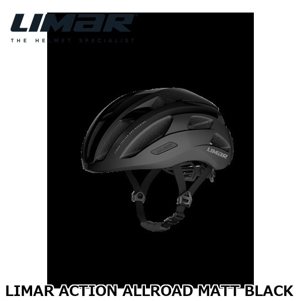 LIMAR リマール ACTION ALLROAD MATT BLACK