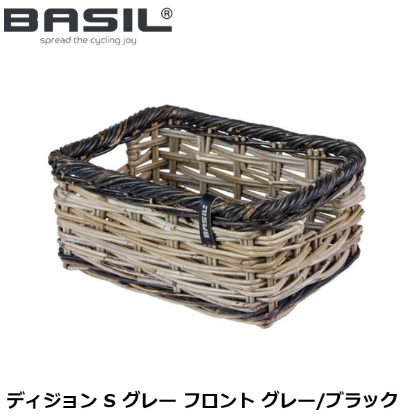 BASIL バジル ディジョン S グレー フロント グレー/ブラック