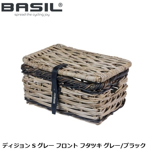 BASIL バジル ディジョン S グレー フロント フタツキ グレー/ブラック