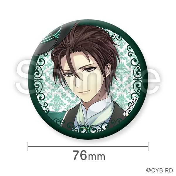 イケメン革命 76mm缶バッジ オリヴァー＝ナイト IFCダイヤモンド会員