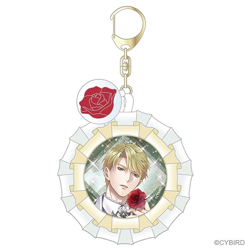 マティアス 5th Anniversary プリザーブドフラワーキーホルダー