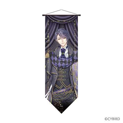 クラヴィス B2半裁箔押しタペストリー Masquerade Circus【イケメン