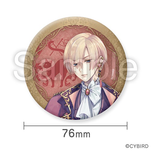 イケメン王子 76mm缶バッジ イヴ＝クロス IFCダイヤモンド会員限定