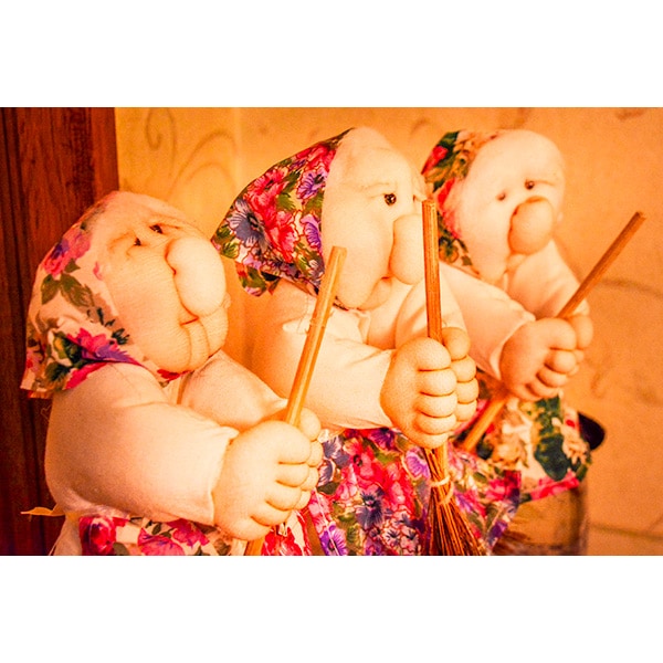 魔女おばあちゃんの手作りクマーントーン 黄金の子 富と幸運を