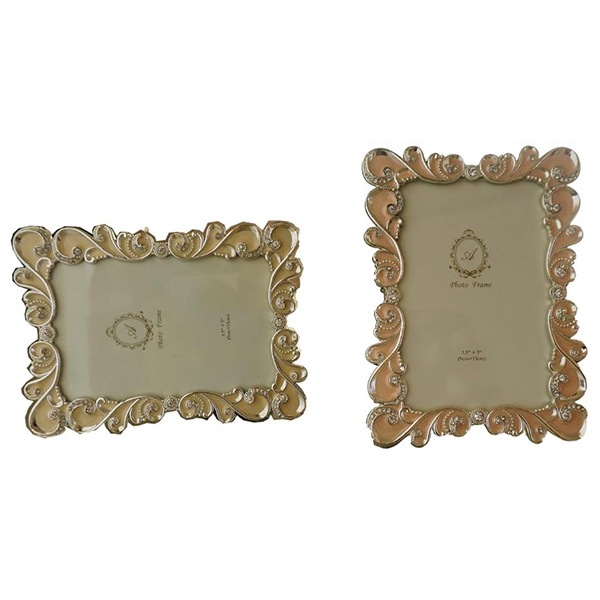 ヨーロッパ輸入雑貨♡アールヌーヴォーな銀色フォトフレーム♡ガラス入り♪ ヨーロッパ輸入雑貨♡アールヌーヴォーな銀色フォトフレーム♡ガラス