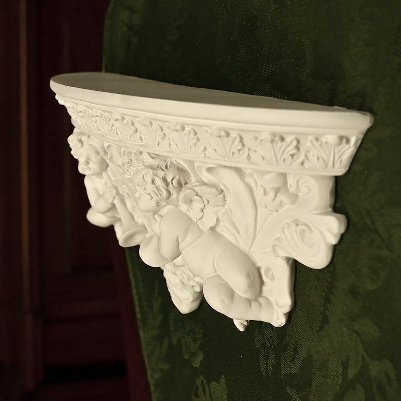 壁掛けコンソール ローズエンゼルコンソール 笛で遊ぶエンゼル