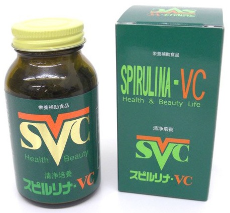 【 新入荷品 】スピルリナ・VC(450粒入り)栄養補助サプリメント(約1ヶ月分)スピルリナにアセロラをプラスした美容と健康の為の栄養補助食品