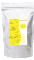 healthylife クレンズダイエット グレープフルーツ風味 ビタミンB6 クルクミン ビタミンC イノシトール ナイアシン カリウム ペクチン βカロテン 葉酸 クレンズジュース 短期集中!置き換えダイエット 目指せキレイ痩せ! 全国送料無料 現金値引き中 在庫限り