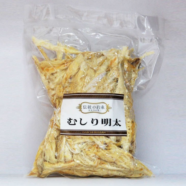 伝統の約束　むしり明太200g　（冷凍商品と同梱不可）