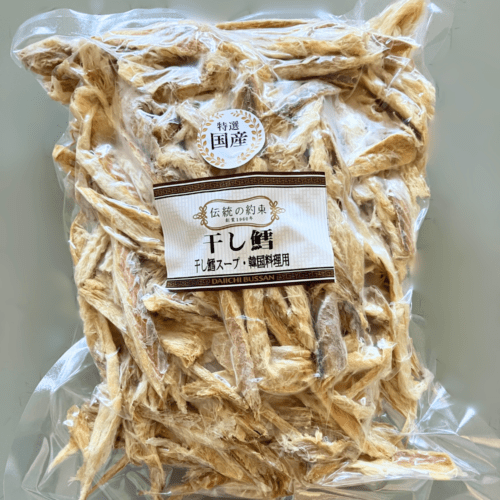 【大容量】干し鱈（国産）プゴクスープや炒め物など韓国料理に　(500g）