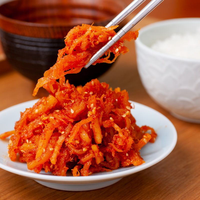 さきいかキムチ 200g【冷凍】（冷蔵商品との同梱不可）