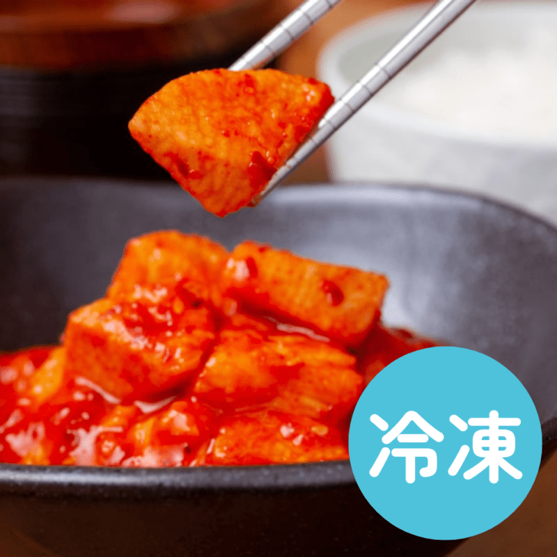 長芋キムチ 200g　【冷凍】（冷蔵商品との同梱不可）