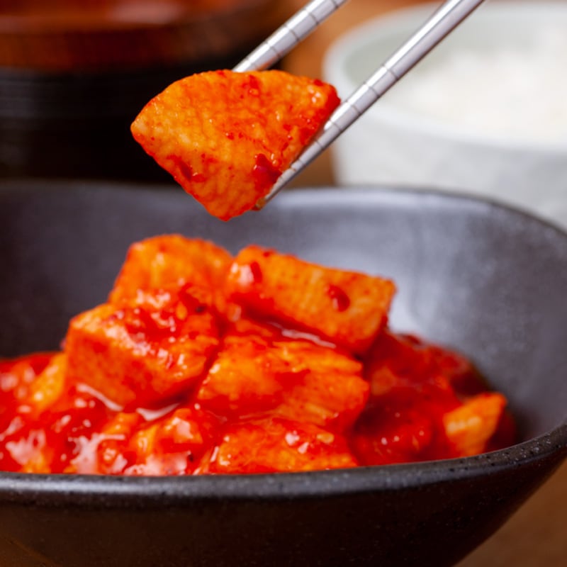 長芋キムチ 200g 【冷凍】(冷蔵商品との同梱不可)