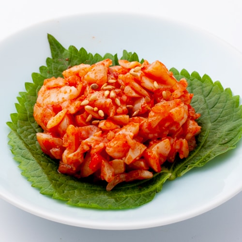 つぶ貝キムチ　150ｇ 【冷凍】（冷蔵商品との同梱不可）