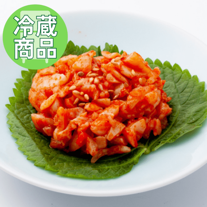 つぶ貝キムチ　150ｇ【冷蔵】（冷凍商品と同梱不可）