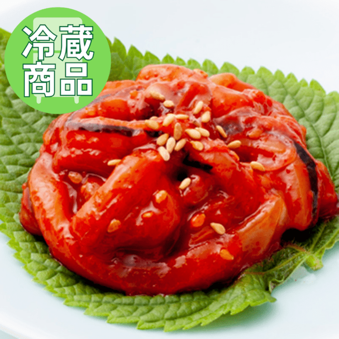 いかキムチ　(100ｇ/300ｇ容量選べます)　【冷蔵】（冷凍商品と同梱不可）