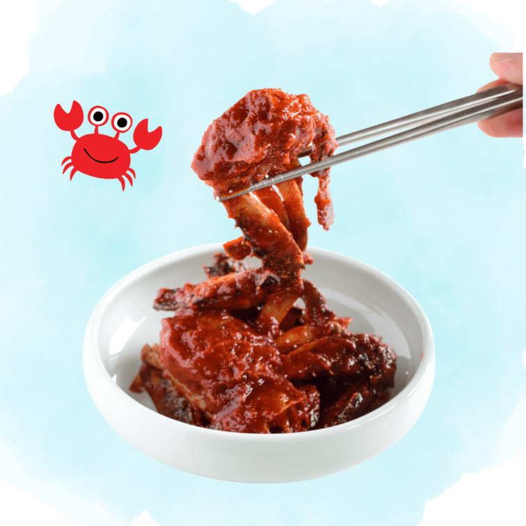 【今季販売終了】お得♪手仕込み渡り蟹のキムチ ケジャン (※冷凍商品)