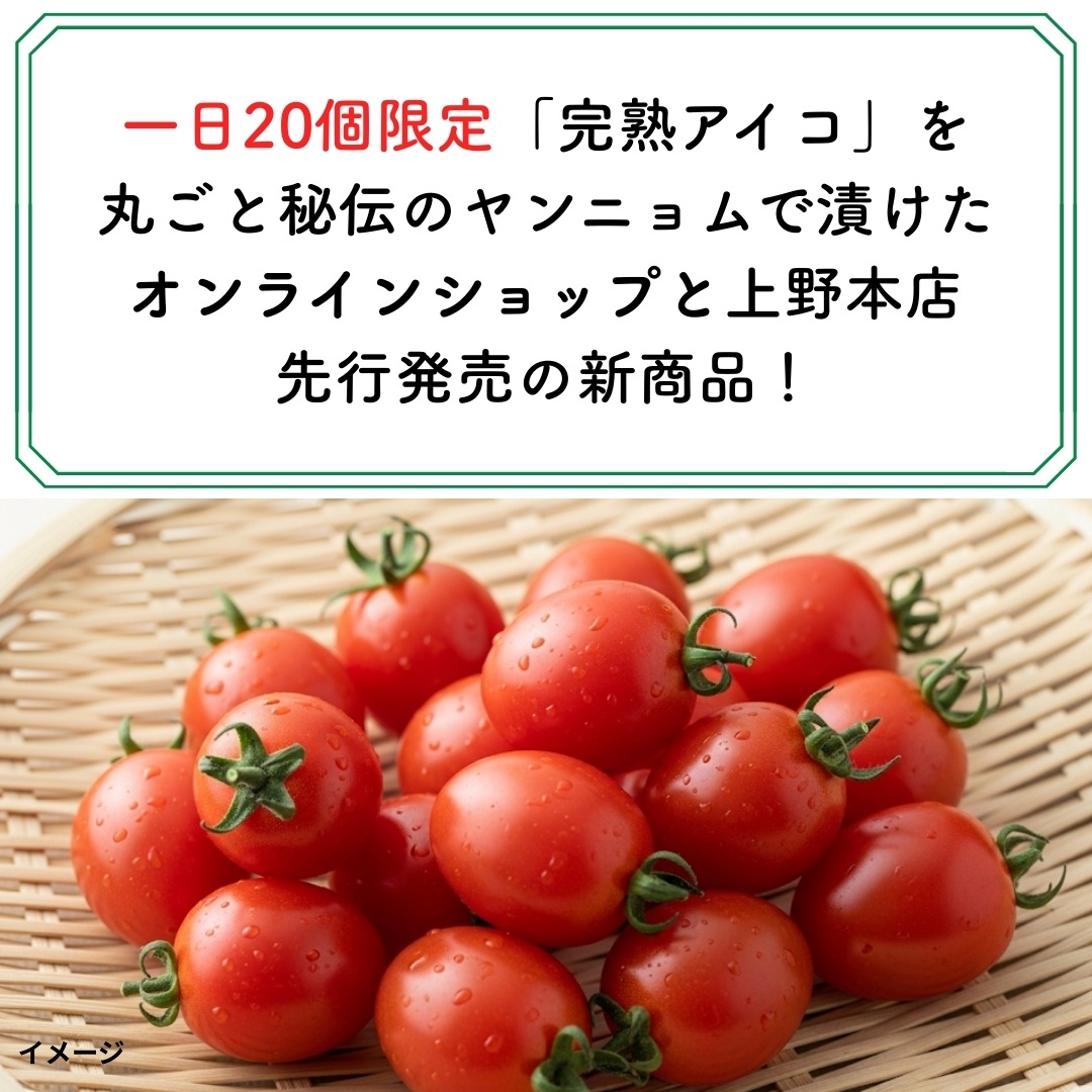 【2025年分終了】トマトキムチ【キムチソムリエ特製】