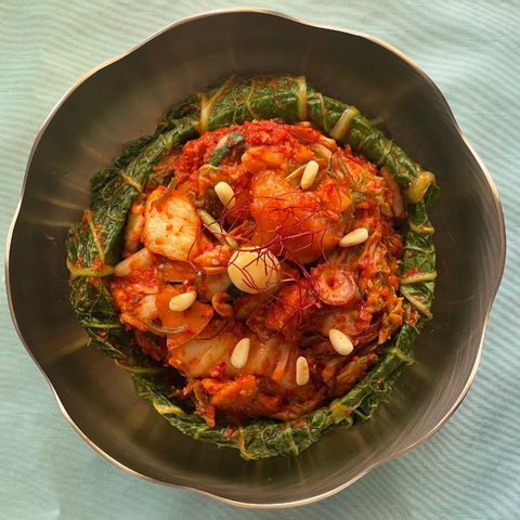 【今季販売終了】ポッサムキムチ【海鮮福包みキムチ】