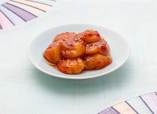 伝統の約束　帆立キムチ　150g（冷凍）【12/23より販売】