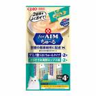 いなば ＣＩＡＯ Ｆｏｒ ＡＩＭちゅーる とりささみ 海鮮ミックス味（14g×4本) 1袋 腎臓ケア|おやつ|ミルク・乳製品・おやつ