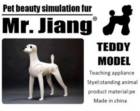 Mr.Jiang モデルドッグ トイプードル フルボディ(毛なし） 土台 ペット トリミング用品|その他周辺機器・用品|トリミング用品・衛生用品