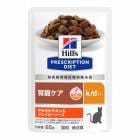 ヒルズ 猫用 k/d やわらかチキン＆グレイビーソース85g 1袋 療法食 エサ 食事 病気 治療 病院 医療 食事療法 健康 管理 栄養 サポート|犬用|療法食