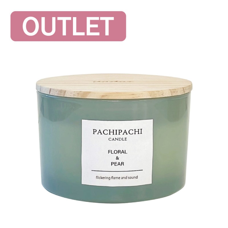 パチパチキャンドル＜フローラル&ペア＞