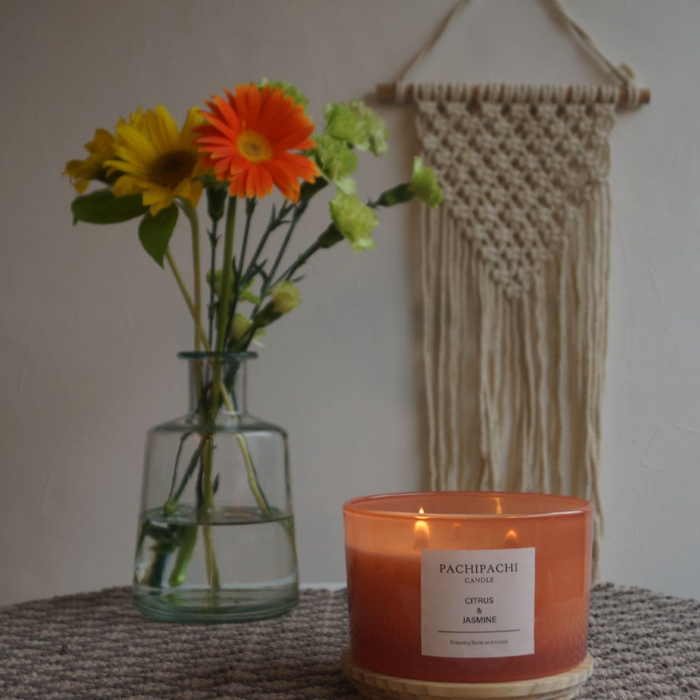 パチパチキャンドル＜シトラス＆ジャスミン＞