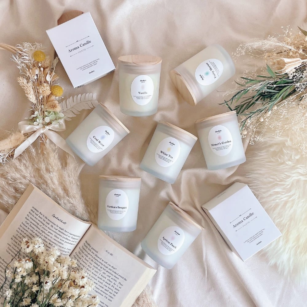 アロマキャンドル　パレット ＜SABON＞