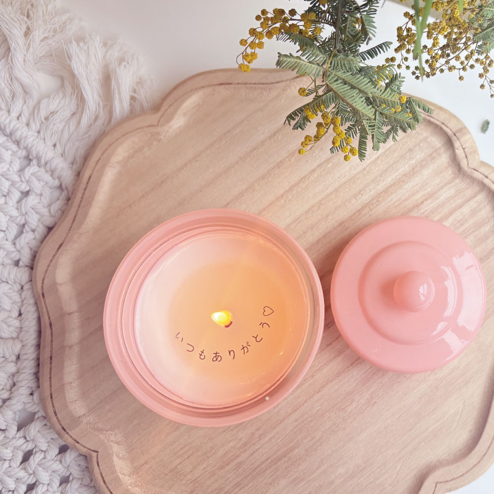 ポストキャンドル ＜PINK＞