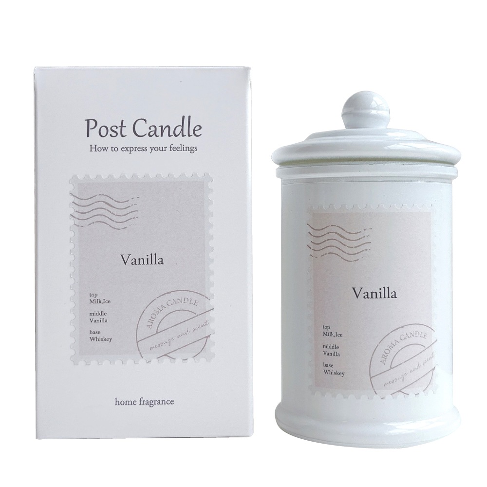 ポストキャンドル ＜WHITE＞
