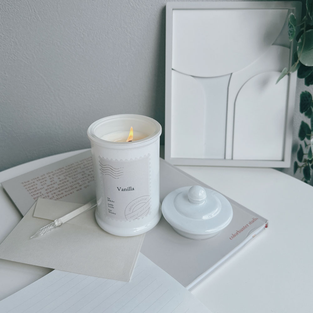 ポストキャンドル ＜WHITE＞